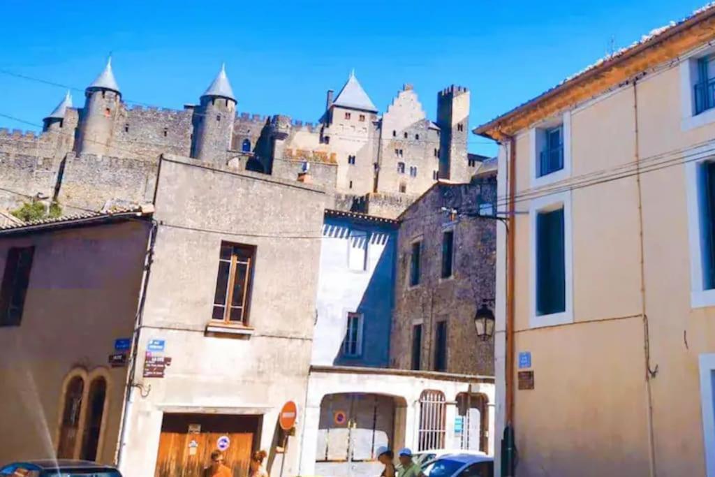 Appartement Chaleureux Au Pied De La Cite Avec Parking Carcassonne Dış mekan fotoğraf